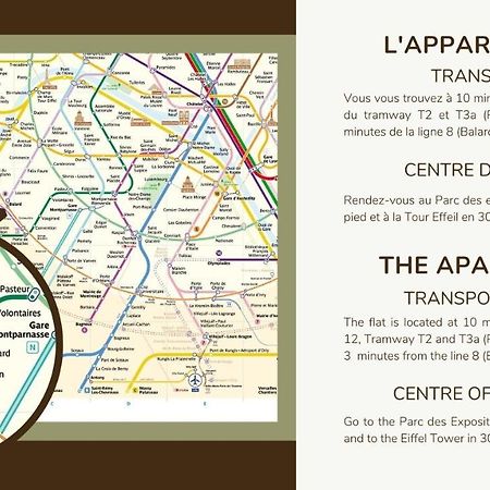 New Duplex 6Pers#Paris Expo#Porte De Versailles 외부 사진